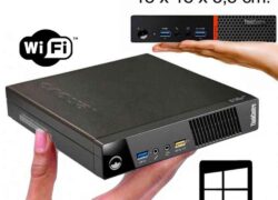 (Refurbished) Lenovo ThinkCenter Mini PC 8th Gen | Windows 11 | Intel HD Graphics