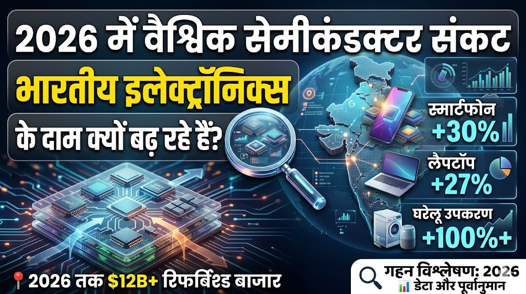 Electronics Price Hike in 2026 in India in Hindi