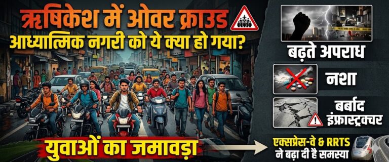 Rishikesh Overcrowed