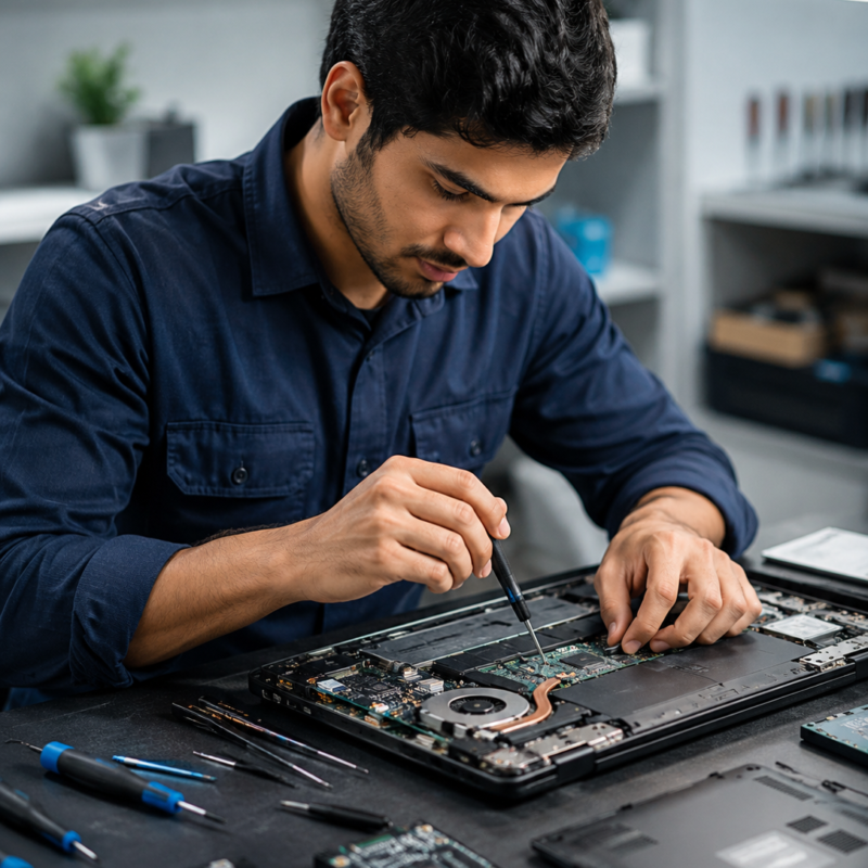 Laptop Repair Service in Delhi NCR by Infovision Media