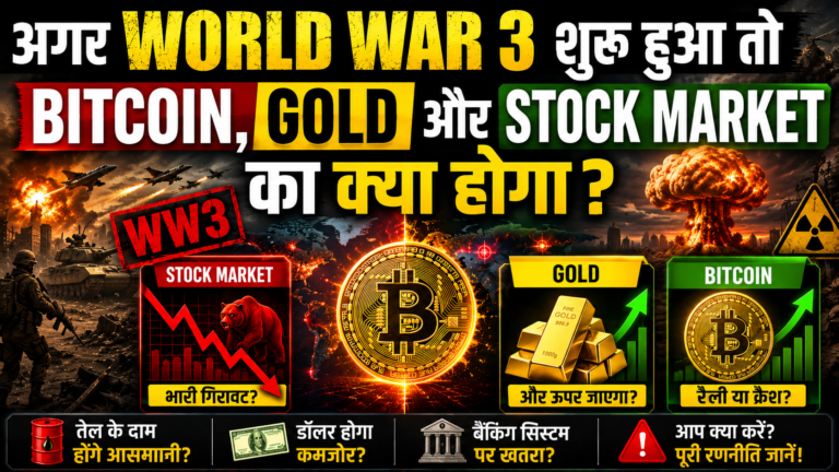What heppend to Bitcoin Gold and Share Market when World War 3 Start