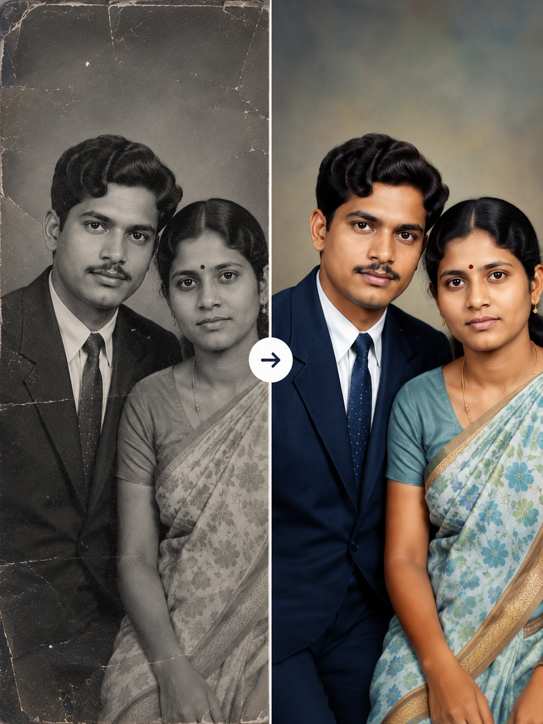 Professional Black & White to Color Photo Service