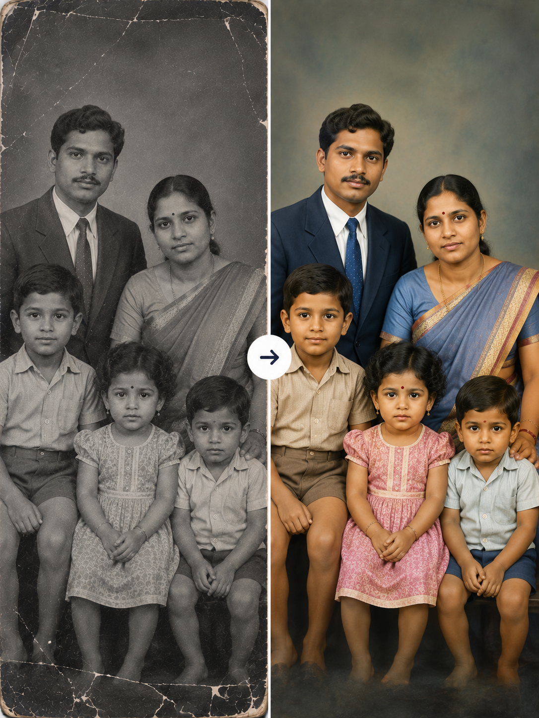 Professional Black & White to Color Photo Service - Image 2