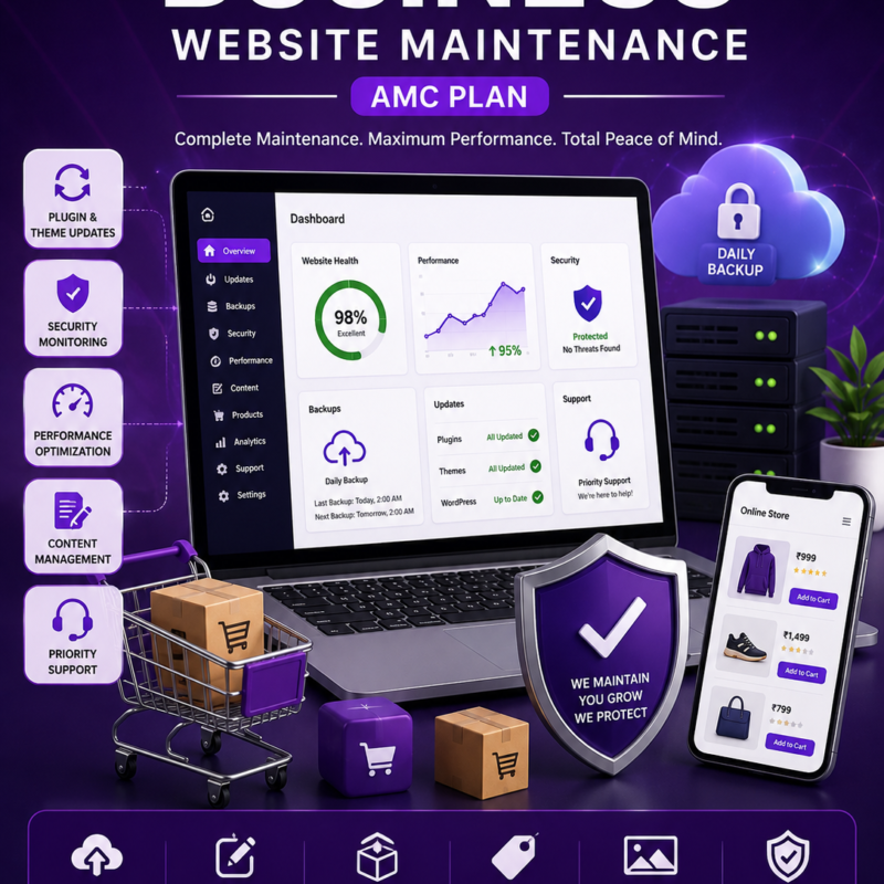 Business Website Maintenance (AMC)
