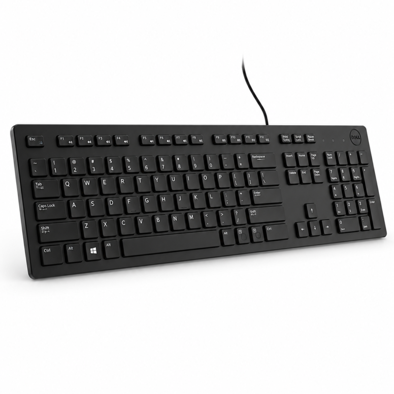 Dell KB216 Wired Multimedia Keyboard with USB connectivity and multimedia shortcut keys