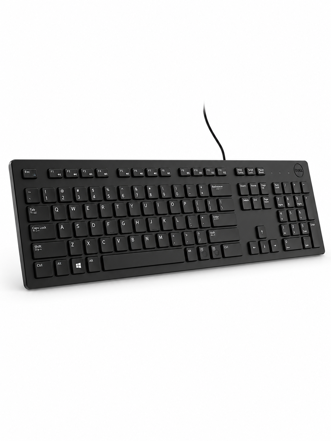 Dell KB216 Wired Multimedia Keyboard with USB connectivity and multimedia shortcut keys