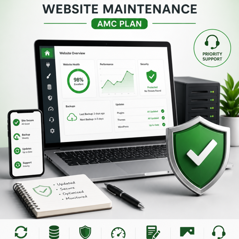 Standard Website Maintenance (AMC)