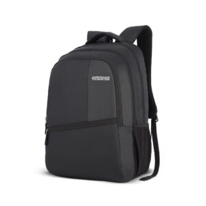 American Tourister Valex 28L Laptop Backpack (College & Office Bag for Men and Women, Fits up to 17″ Laptop, Black)