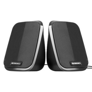 ZEBRONICS Fame 2.0 USB Computer Speakers with Volume Control Pod (5 Watts)