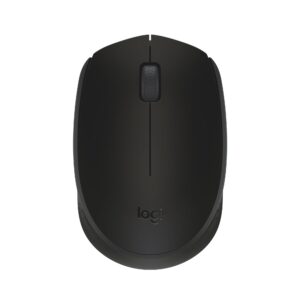 Logitech B170 USB Mouse,12-Months Battery Life, Ambidextrous, PC/Mac/Laptop – Black