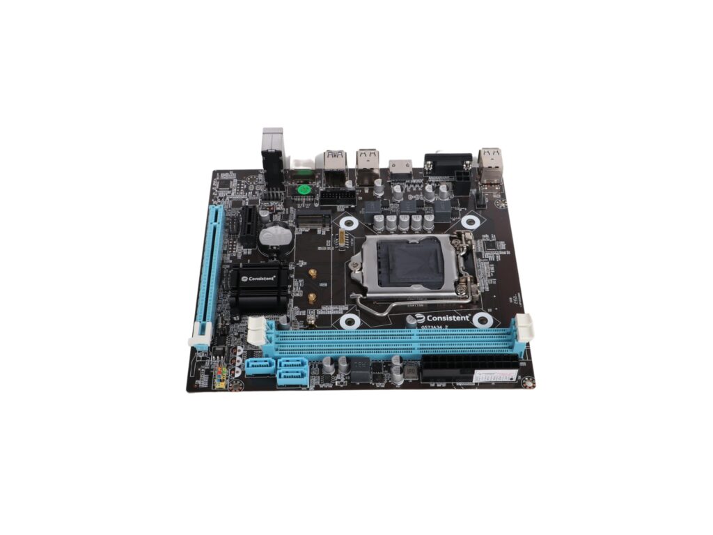 Consistent H81 Motherboard with NVMe M.2 Slot | Micro ATX Desktop Motherboard for Intel 4th & 5th Gen Core i3/i5/i7 | Dual Channel DDR3 RAM, USB 3.0, HDMI & VGA