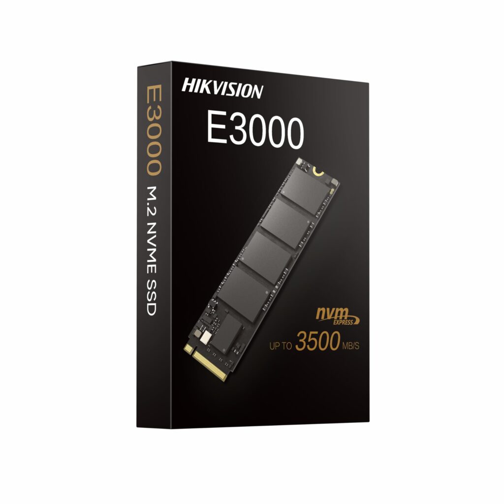 HIKVISION E3000 Internal NVMe PCIe M.2 SSD 256GB, Internal Solid State Drive, Gen 3×4, 2280, 3D NAND Flash Memory, Up to 3500MB/s Read Speed