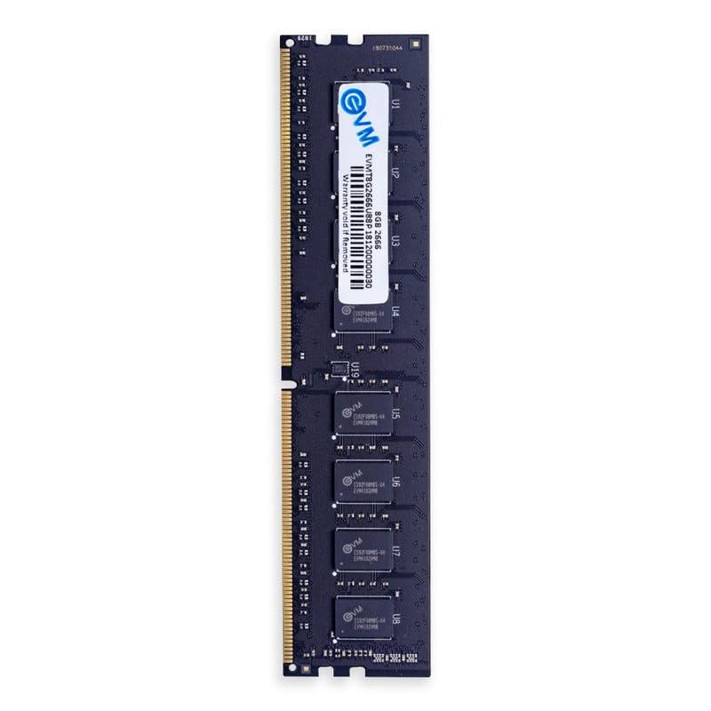 EVM 8GB DDR4 2666MHz Long-DIMM Desktop Memory Ram (EVMT8G2666U88P)