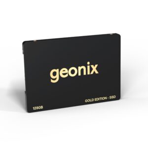GEONIX SATA 2.5″ 128GB Internal Solid State Drive 6Gb/s | Fast Performance | Read/Write Speed Upto – 570/500 MB/s | Quad Channel Controller Compatible with PC and Laptop | 5 Years Warranty.