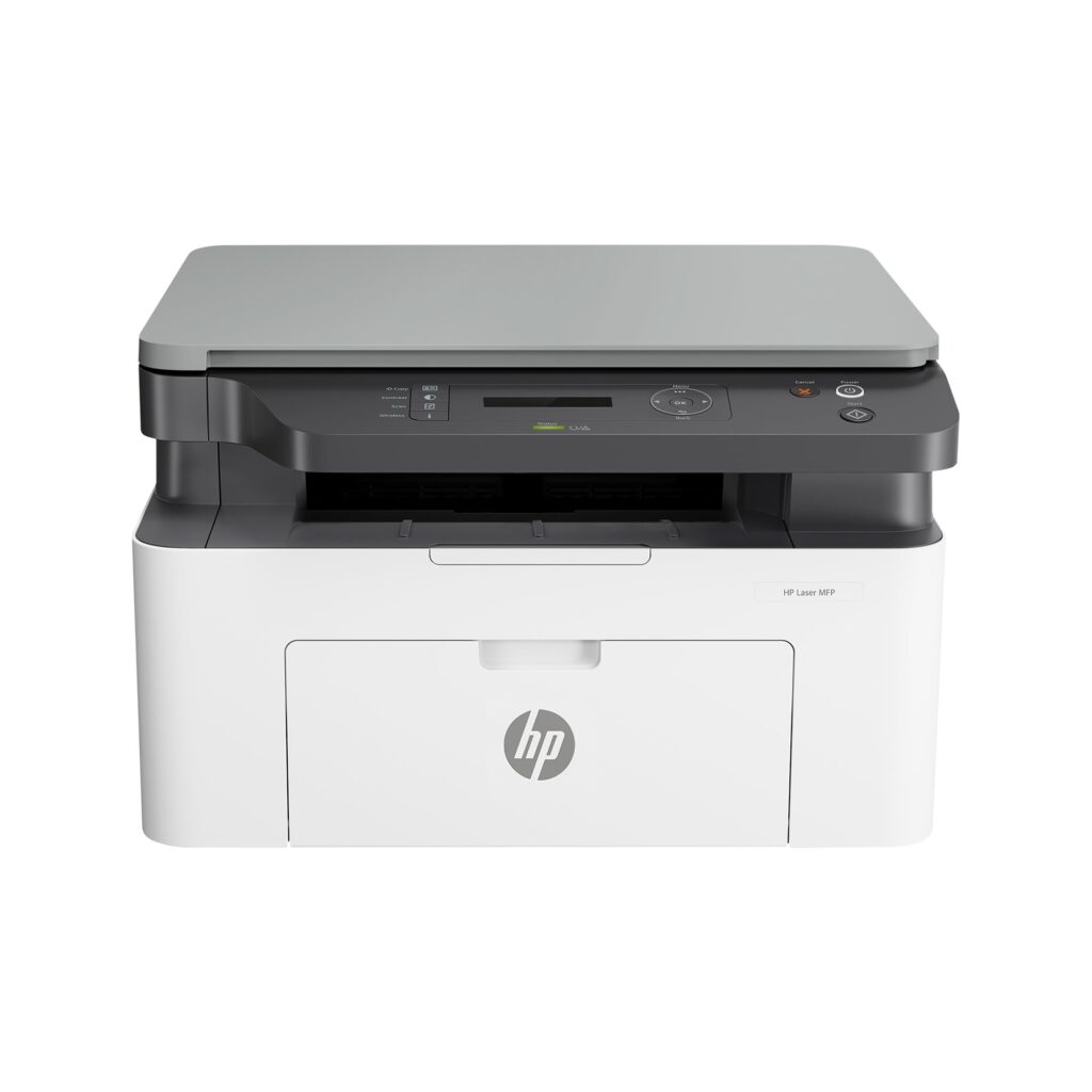 HP Laser MFP 1188a, Print, Copy, Scan, Hi-Speed USB 2.0, Up to 21 ppm, 150-sheet Input Tray, 100-sheet Output Tray, 10,000-page Duty Cycle, 1-Year Warranty, Black and White, 715A2A