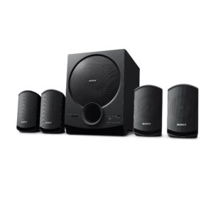 Sony SA-D40M2 All in One 4.1ch Home Theatre System with 100W Power Output and Powerful Subwoofer – Black (Model no.YY2090C)