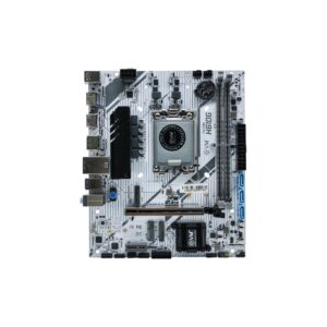 EVM H610 DDR4 Motherboard | LGA1700 Socket | Intel 12th/13th/14th Gen Support | DDR4 Memory | M.2 NVMe | 3 SATA 6Gb/s | USB 3.0 | Gigabit LAN | WiFi Ready | Micro ATX | 3 Year Warranty (EVMH610G)