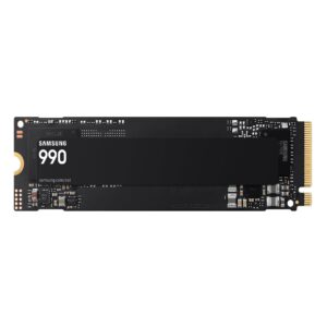 Samsung SSD 990 1TB, PCIe 4.0 NVMe M.2, Read/Write Speeds Up to 7,150/6,450 MB/s | Internal SSD for Gamers, PC Builders, & Content Creators (MZ-V9V1T0BW)